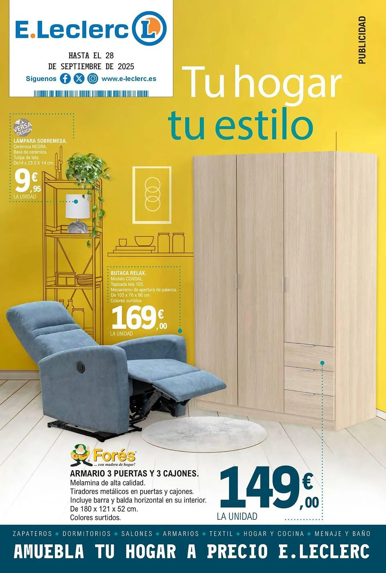 Catálogo de Catálogo E.Leclerc 10 de septiembre al 28 de septiembre 2025 - Página 1