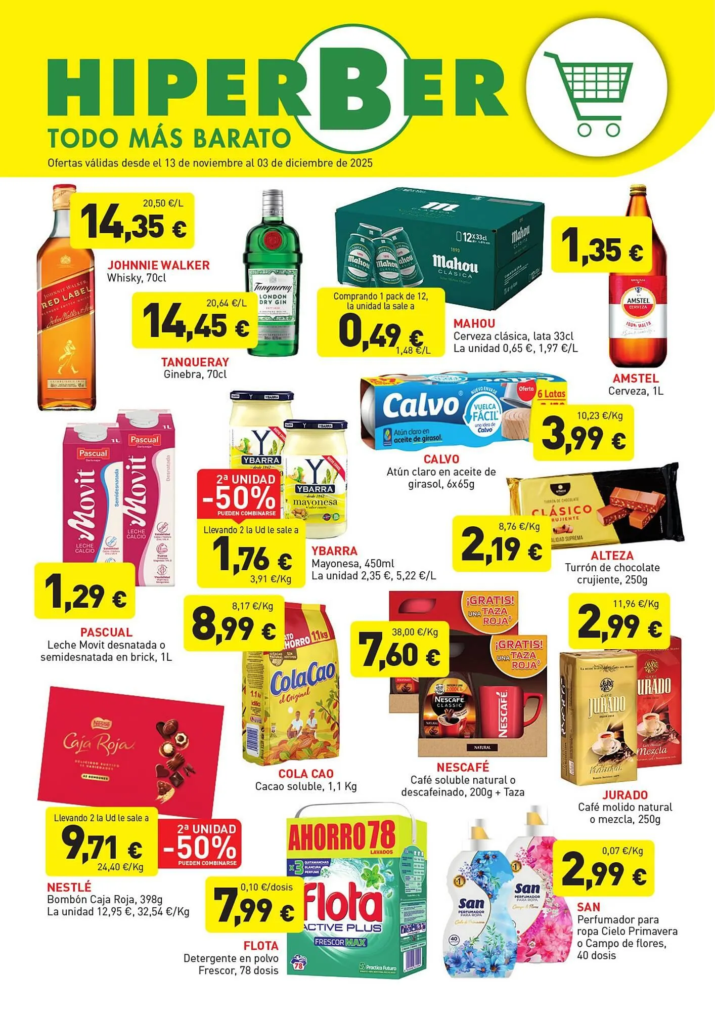 Catálogo de Catálogo Hiperber 13 de noviembre al 3 de diciembre 2025 - Página 1