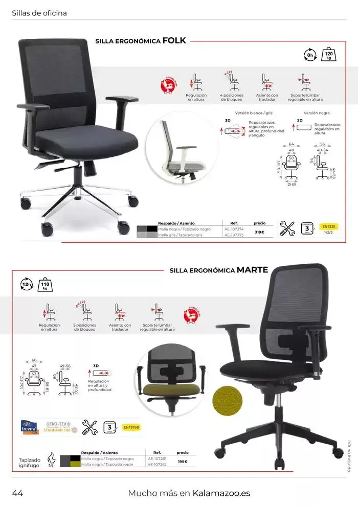 Catálogo de Mobiliario de Oficina 27 de marzo al 31 de diciembre 2025 - Página 44