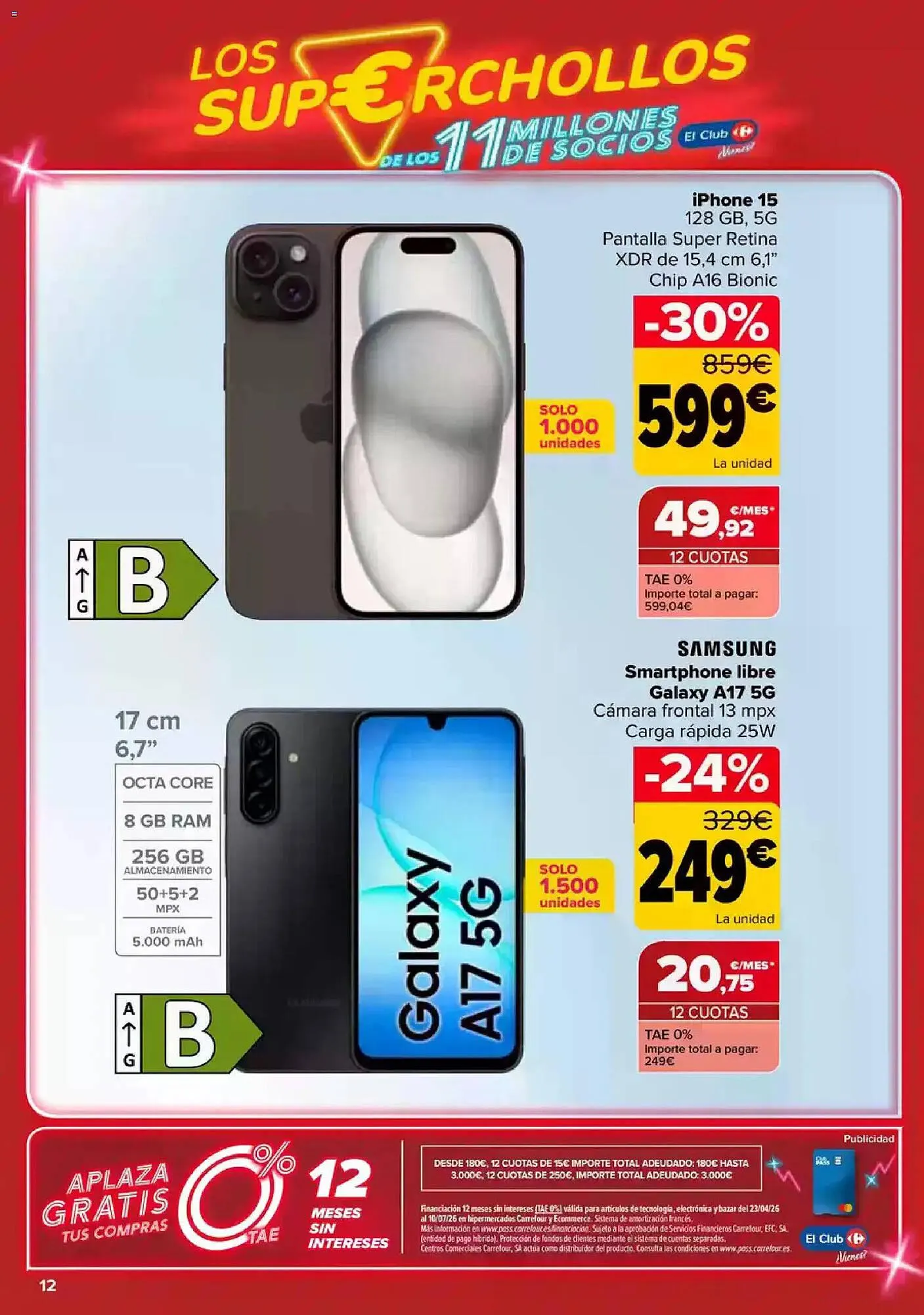 Catálogo de Folleto Carrefour 23 de abril al 11 de mayo 2026 - Página 12