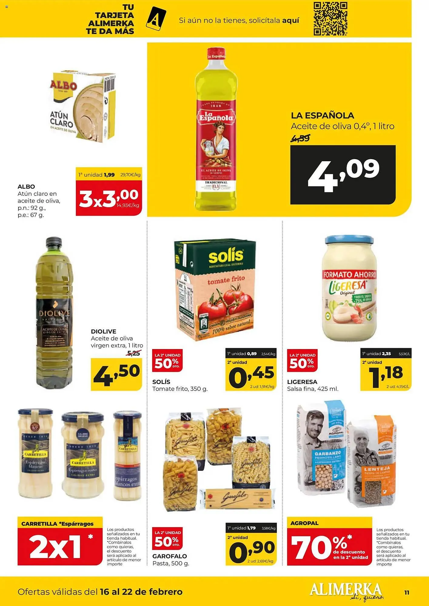 Catálogo de Folleto Alimerka 16 de febrero al 22 de febrero 2026 - Página 11