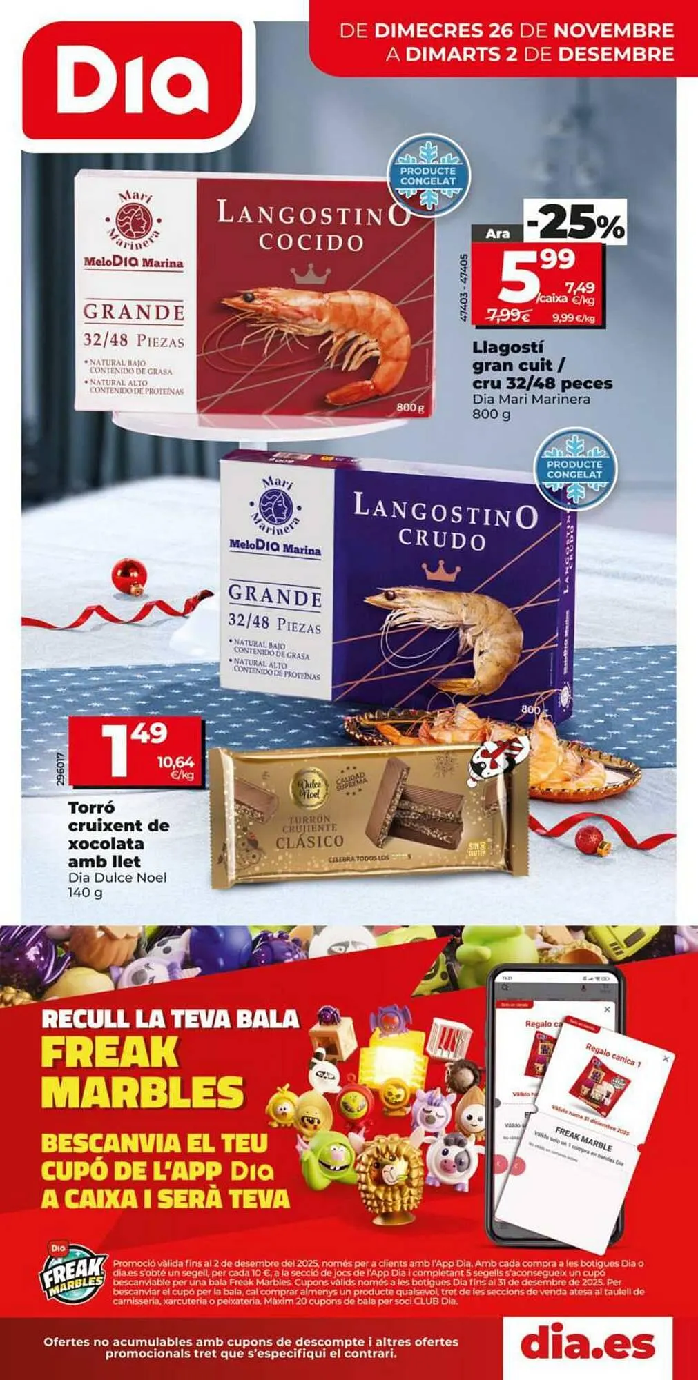 Catálogo de Folleto Dia 26 de noviembre al 2 de diciembre 2025 - Página 1