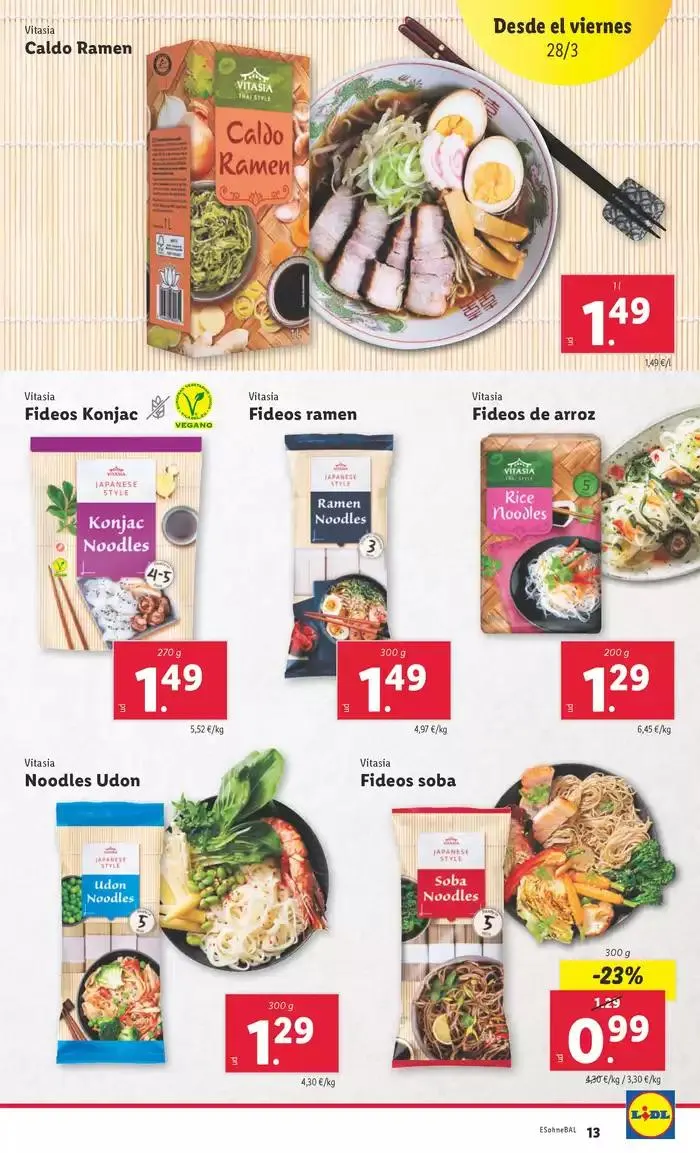 Catálogo de ¡Bazar Lidl! Ofertas válidas del 24/03 al 30/03 24 de marzo al 30 de marzo 2025 - Página 44