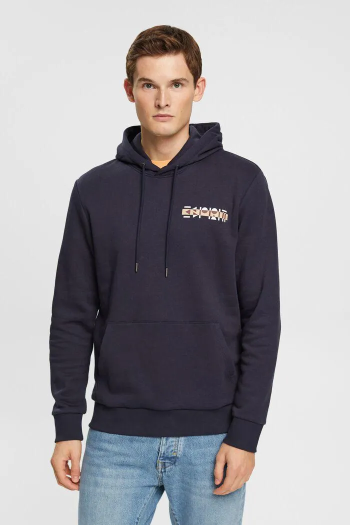 Sudadera con capucha y logotipo estampado