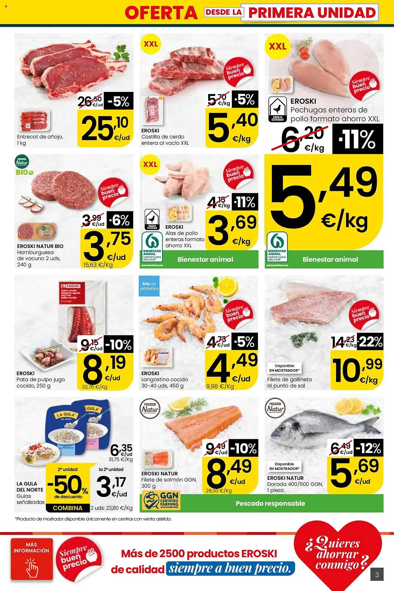 Catálogo de Folleto Eroski 16 de abril al 29 de abril 2026 - Página 3