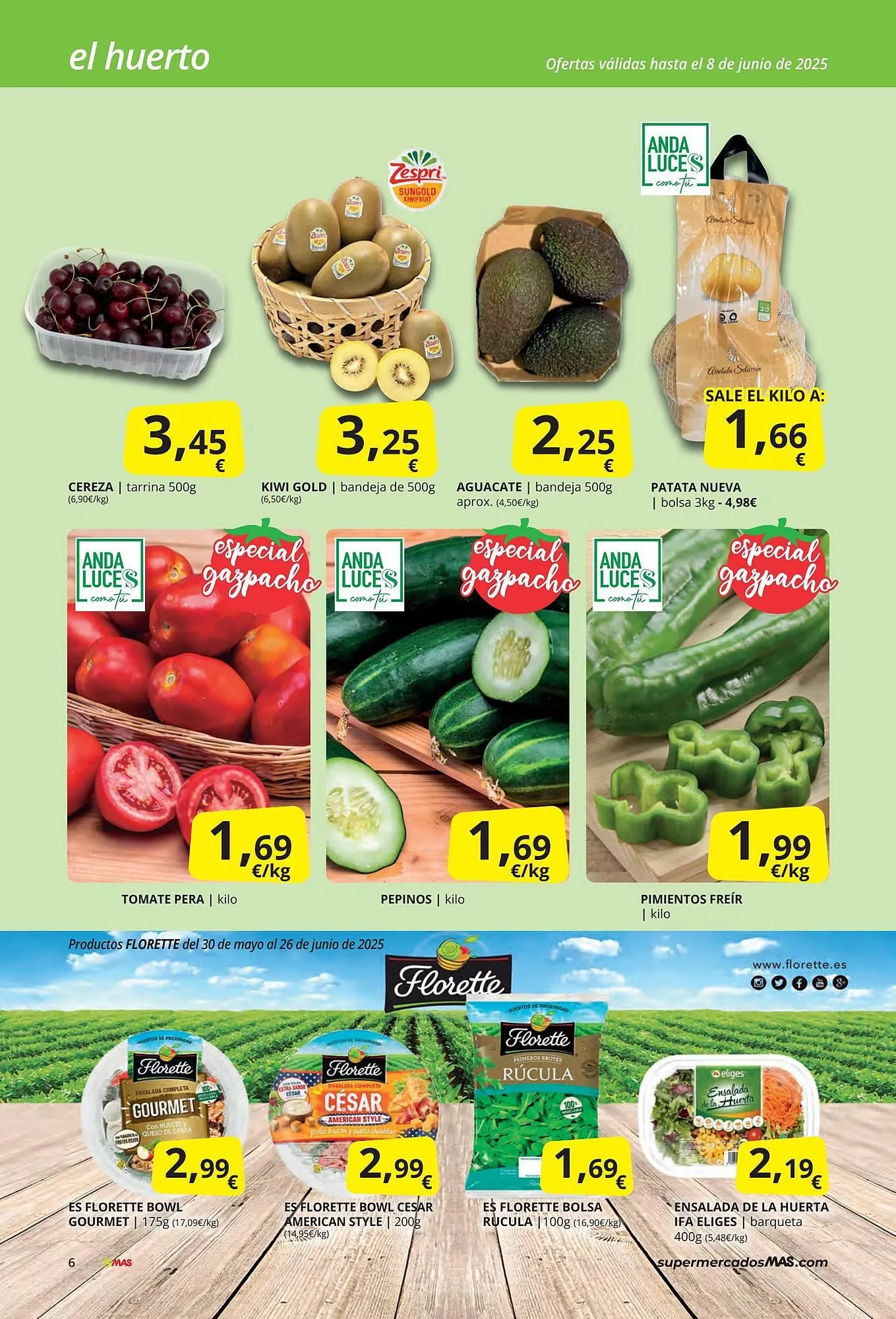 Catálogo de Folleto Supermercados MAS 30 de mayo al 26 de junio 2025 - Página 6