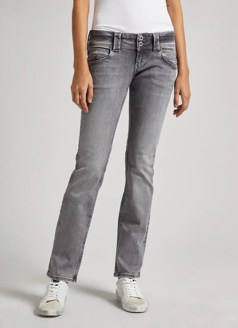 JEANS FIT SLIM Y TIRO BAJO - VENUS