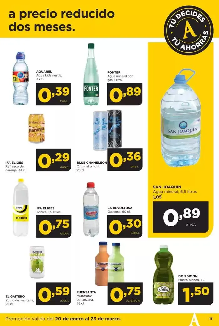Catálogo de Tu decides tu ahorras 20 de enero al 23 de marzo 20 de enero al 23 de marzo 2025 - Página 13