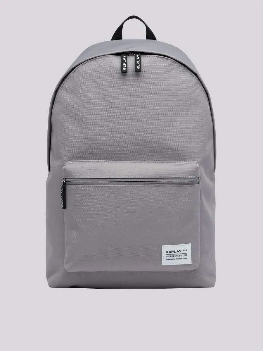 Mochila de color liso de tela Oxford