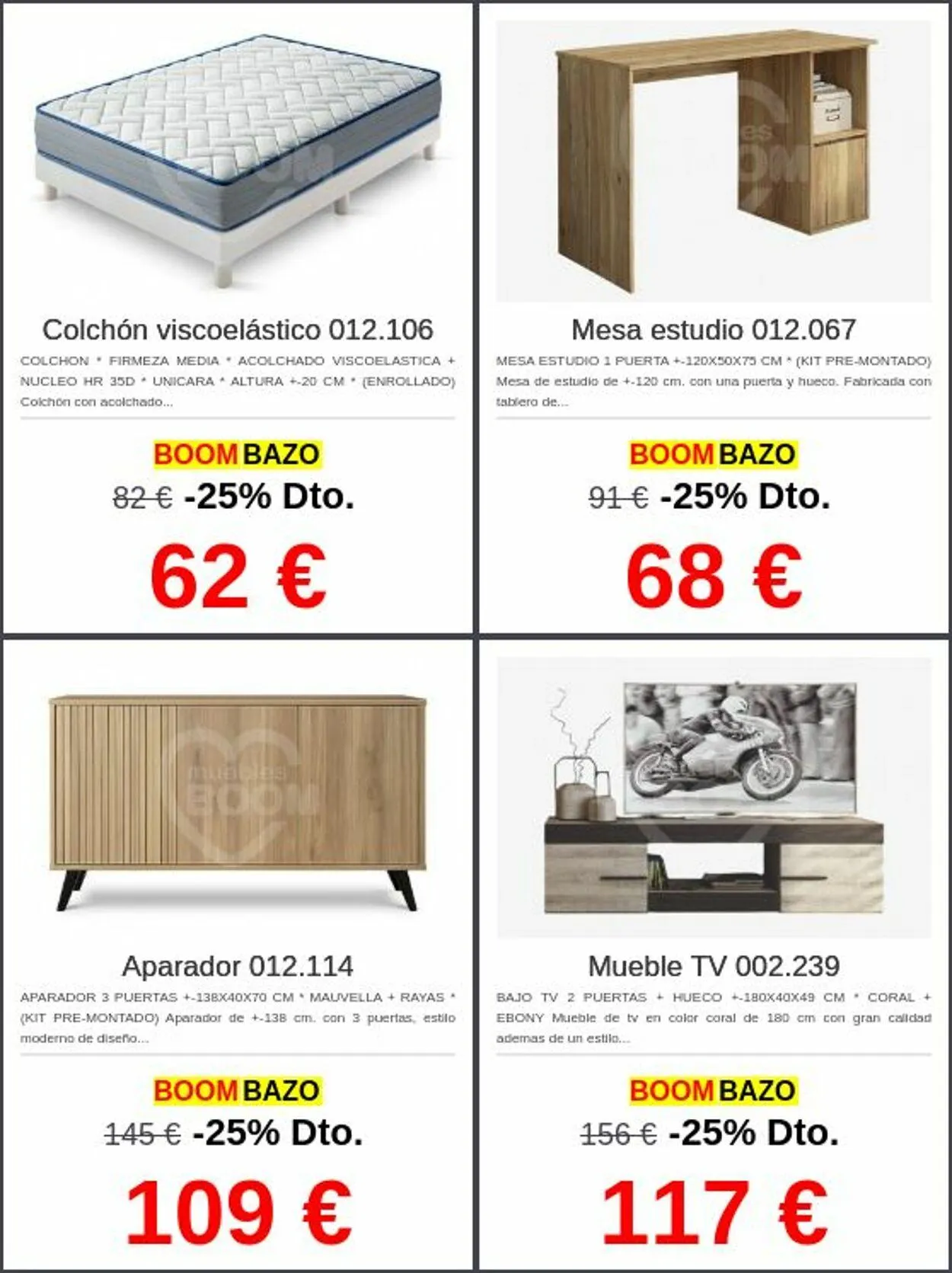 Catálogo de Muebles BOOM Oferta actual 10 de noviembre al 19 de noviembre 2025 - Página 3
