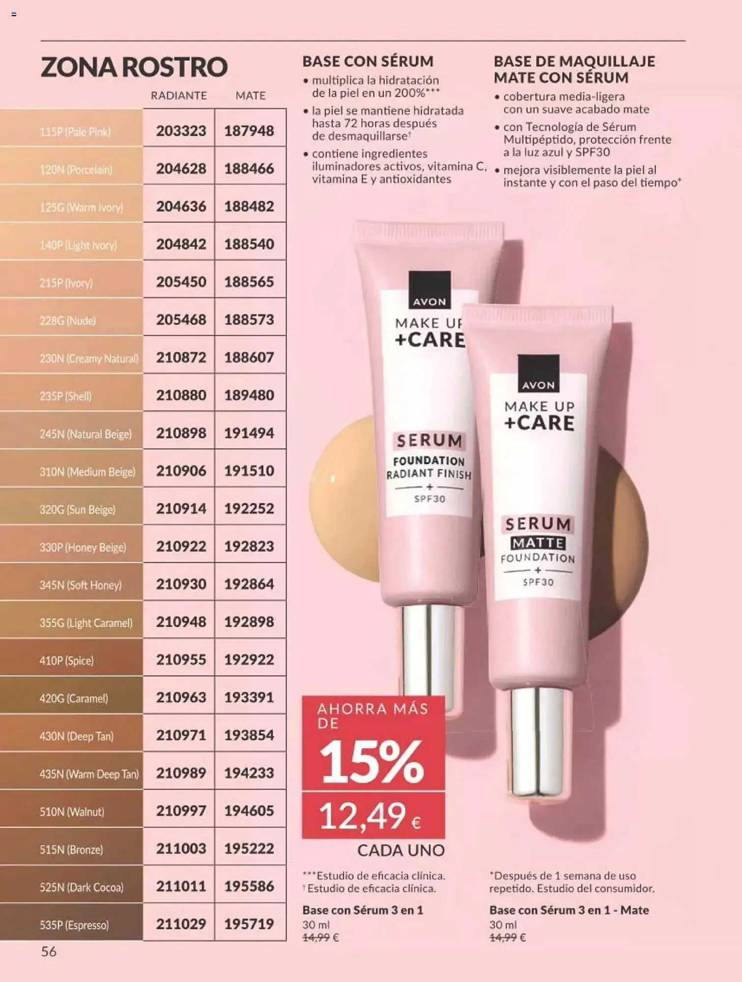 Catálogo de Folleto AVON 1 de agosto al 31 de agosto 2025 - Página 56