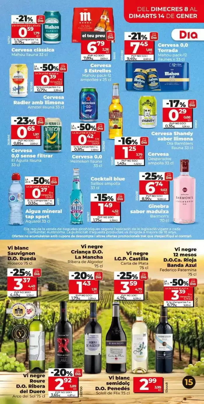Catálogo de Estalvi en Gran del 8 al 14 de gener 8 de enero al 14 de enero 2025 - Página 15