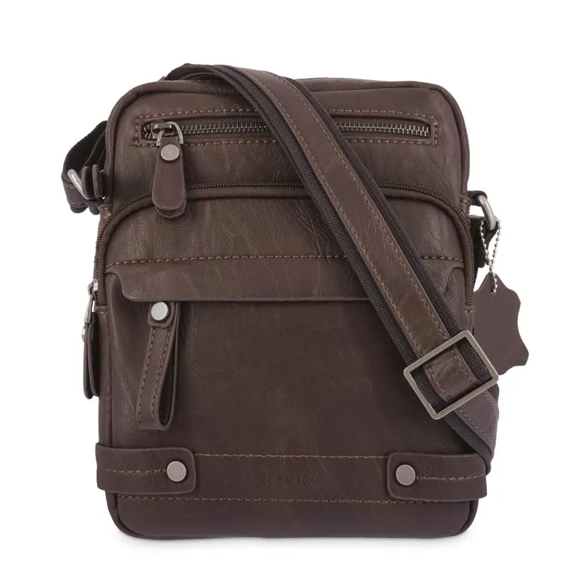 Bolso Bandolera hombre en color marrón - Berlín