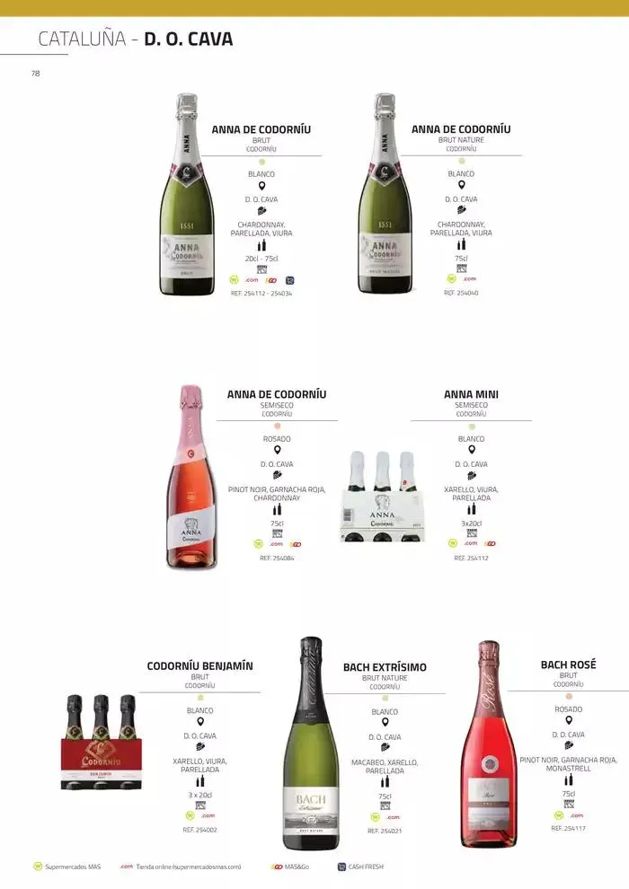 Catálogo de Catálogo Vinos 2025 23 de diciembre al 31 de marzo 2025 - Página 78