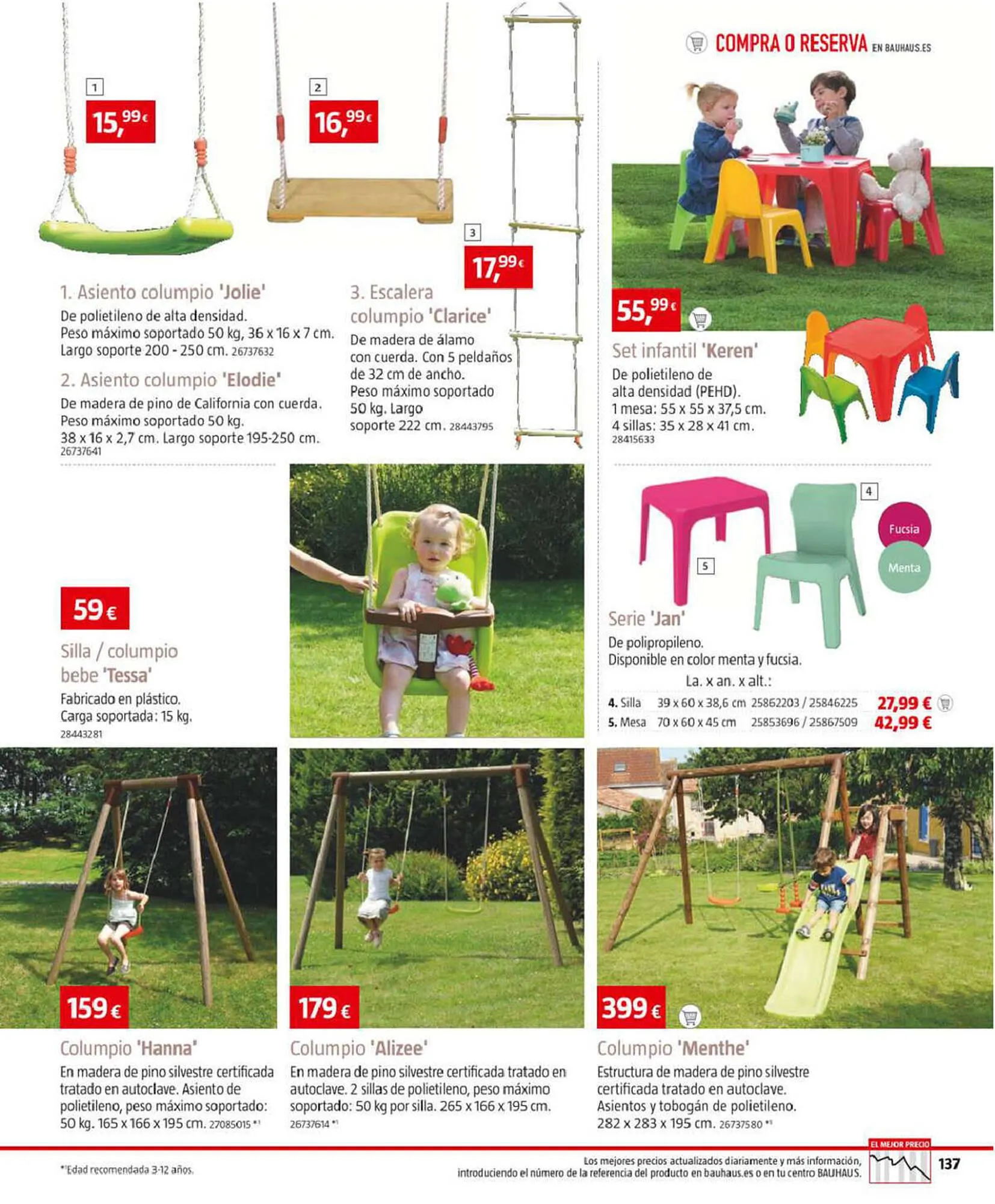 Catálogo de Folleto Bauhaus 7 de marzo al 15 de agosto 2023 - Página 137