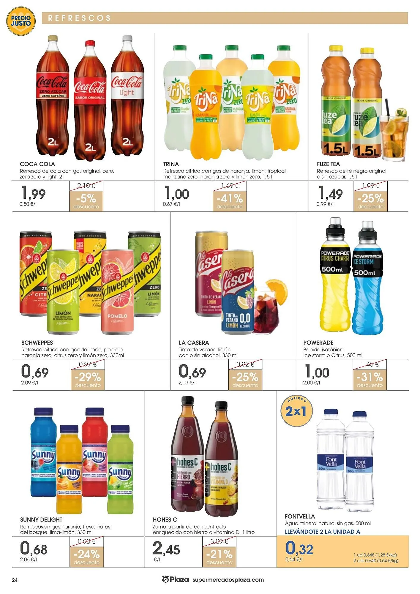 Catálogo de Folleto Supermercados Plaza 8 de mayo al 28 de mayo 2025 - Página 24