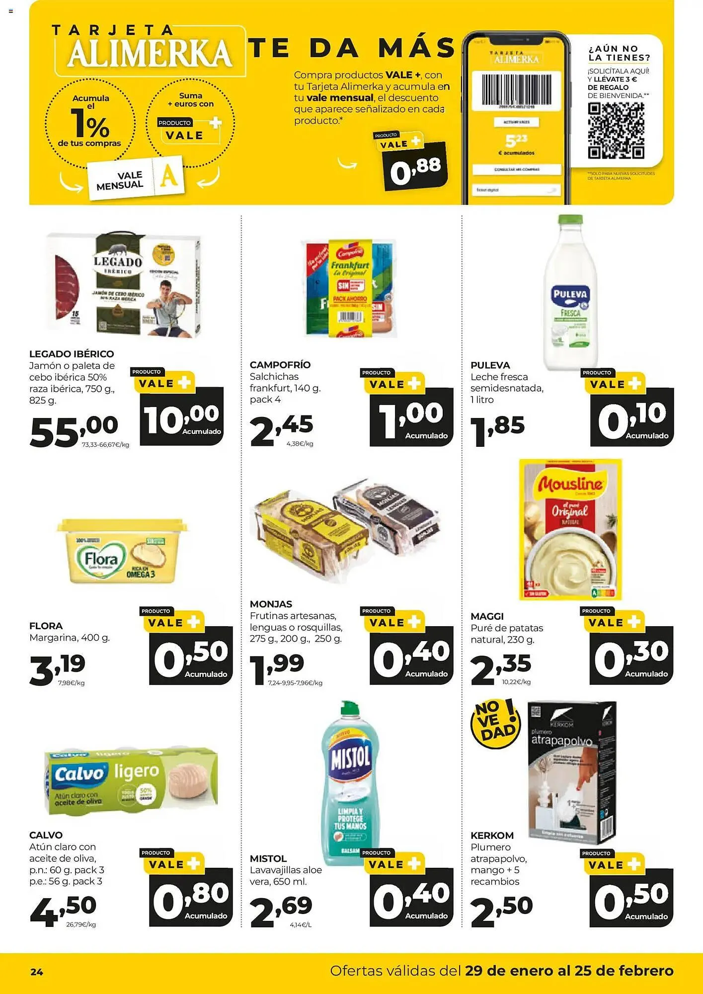 Catálogo de Folleto Alimerka 29 de enero al 25 de febrero 2026 - Página 24