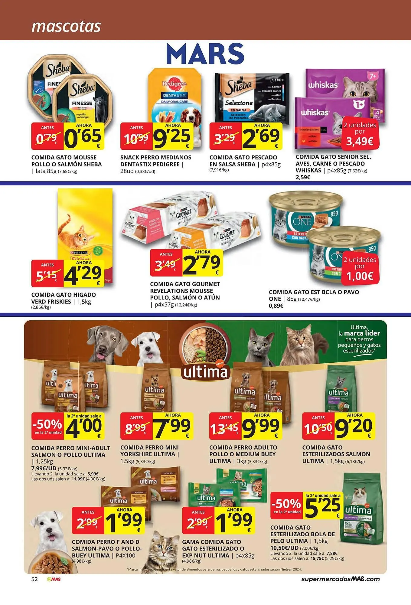 Catálogo de Folleto Supermercados MAS 30 de mayo al 26 de junio 2025 - Página 52