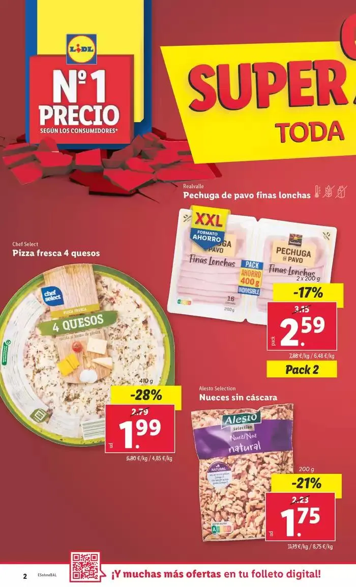 Catálogo de ¡Semana del superahorro Lidl Plus! 14 de octubre al 20 de octubre 2024 - Página 2