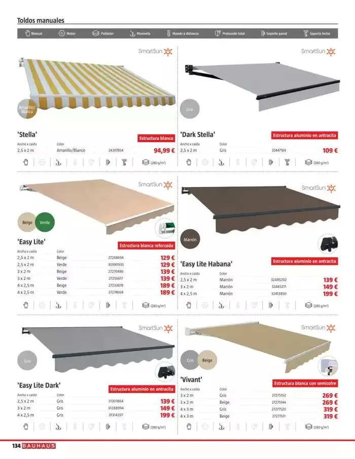 Catálogo de Bauhaus Verano 1 de junio al 31 de agosto 2025 - Página 134