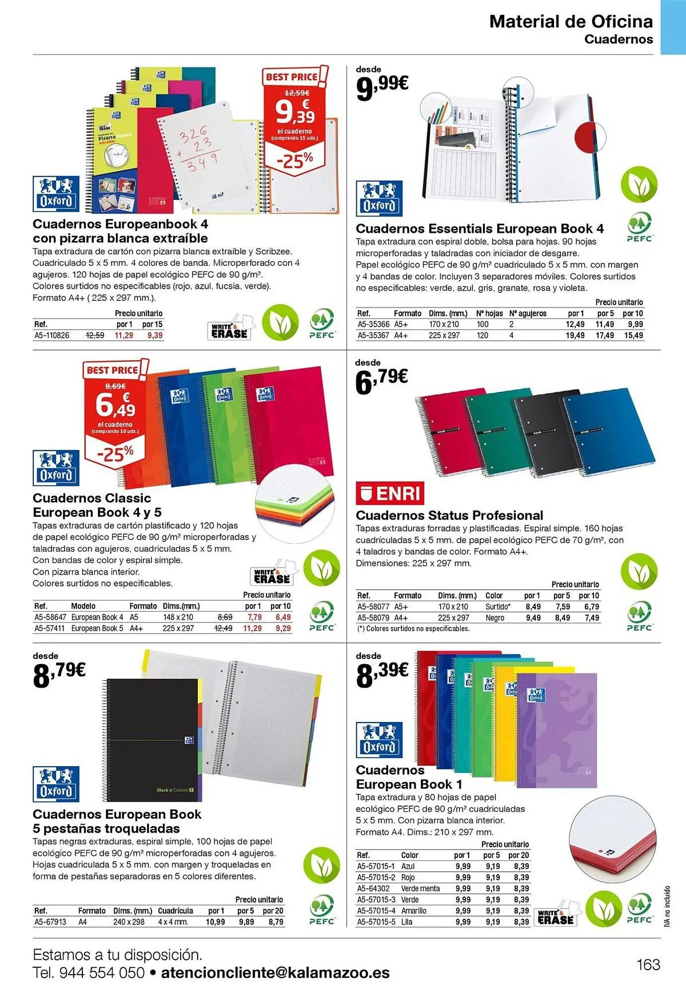 Catálogo de Folleto Staples Kalamazoo 19 de enero al 31 de diciembre 2026 - Página 163