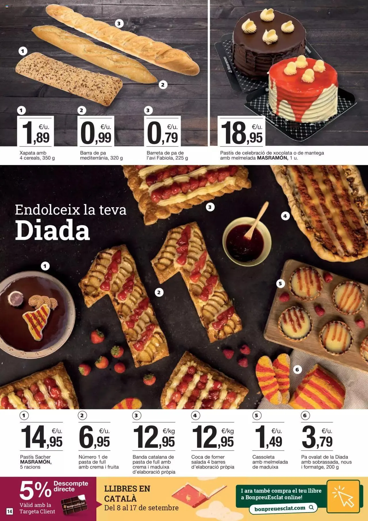 Catálogo de Bonpreu folleto 22 de agosto al 12 de septiembre 2023 - Página 14