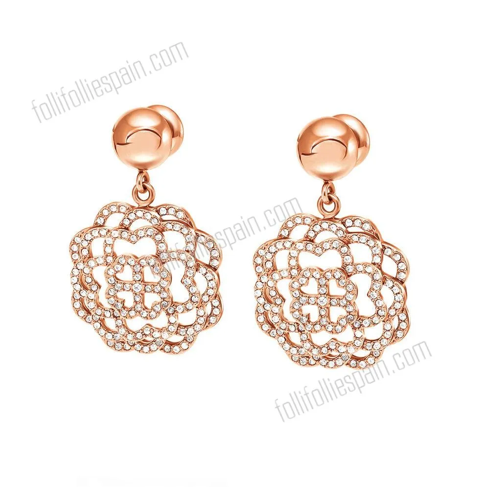 Folli Follie Santorini Flor Pendientes al mejor precio.