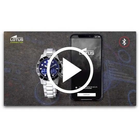 RELOJ DE HOMBRE LOTUS CONNECTED CON ESFERA NEGRA 18801/4