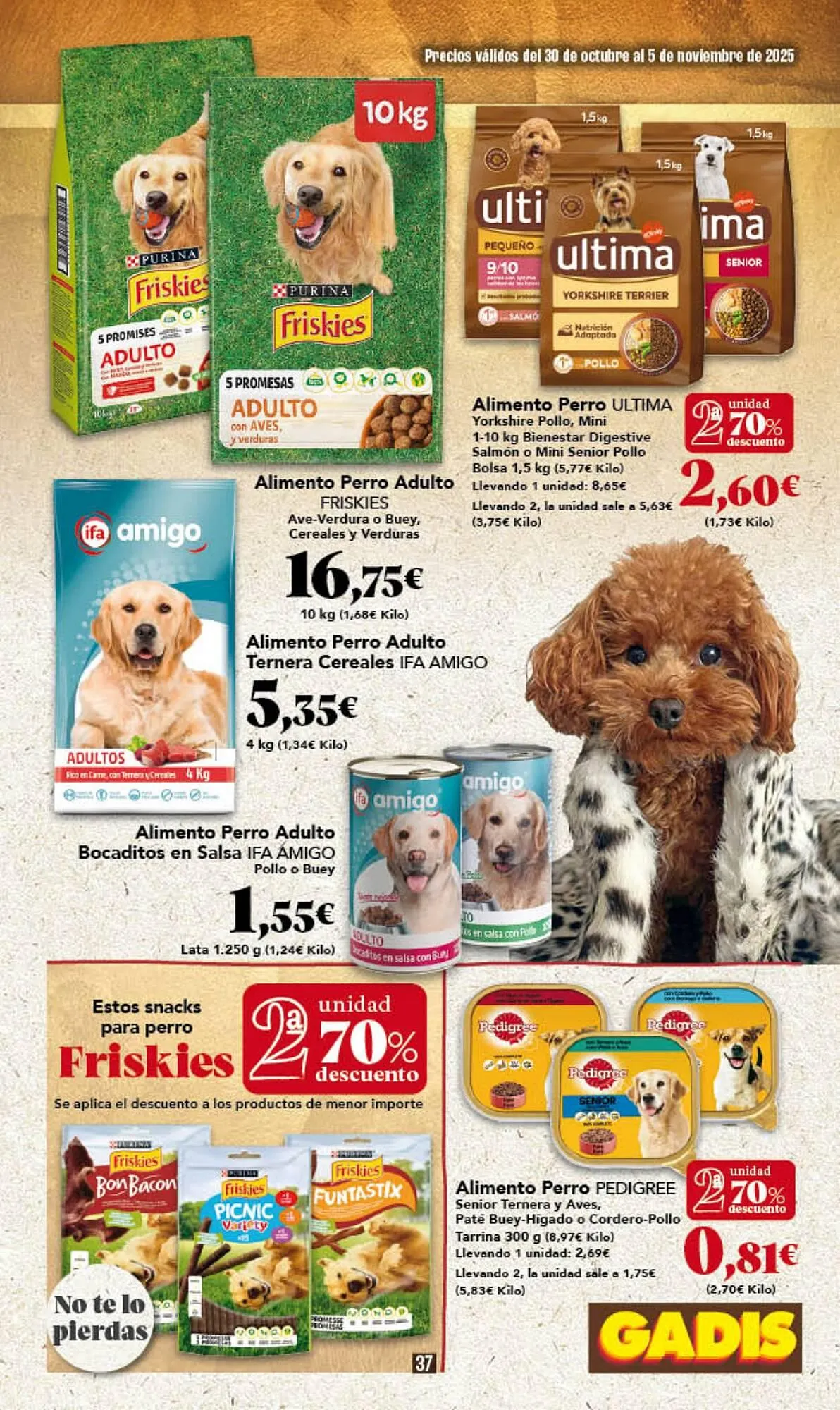 Catálogo de Folleto Gadis 30 de octubre al 5 de noviembre 2025 - Página 37