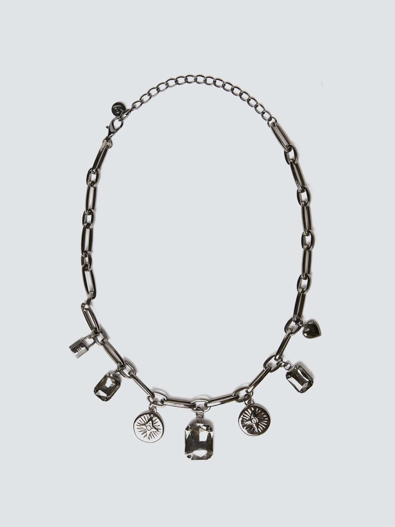 Collar con abalorios