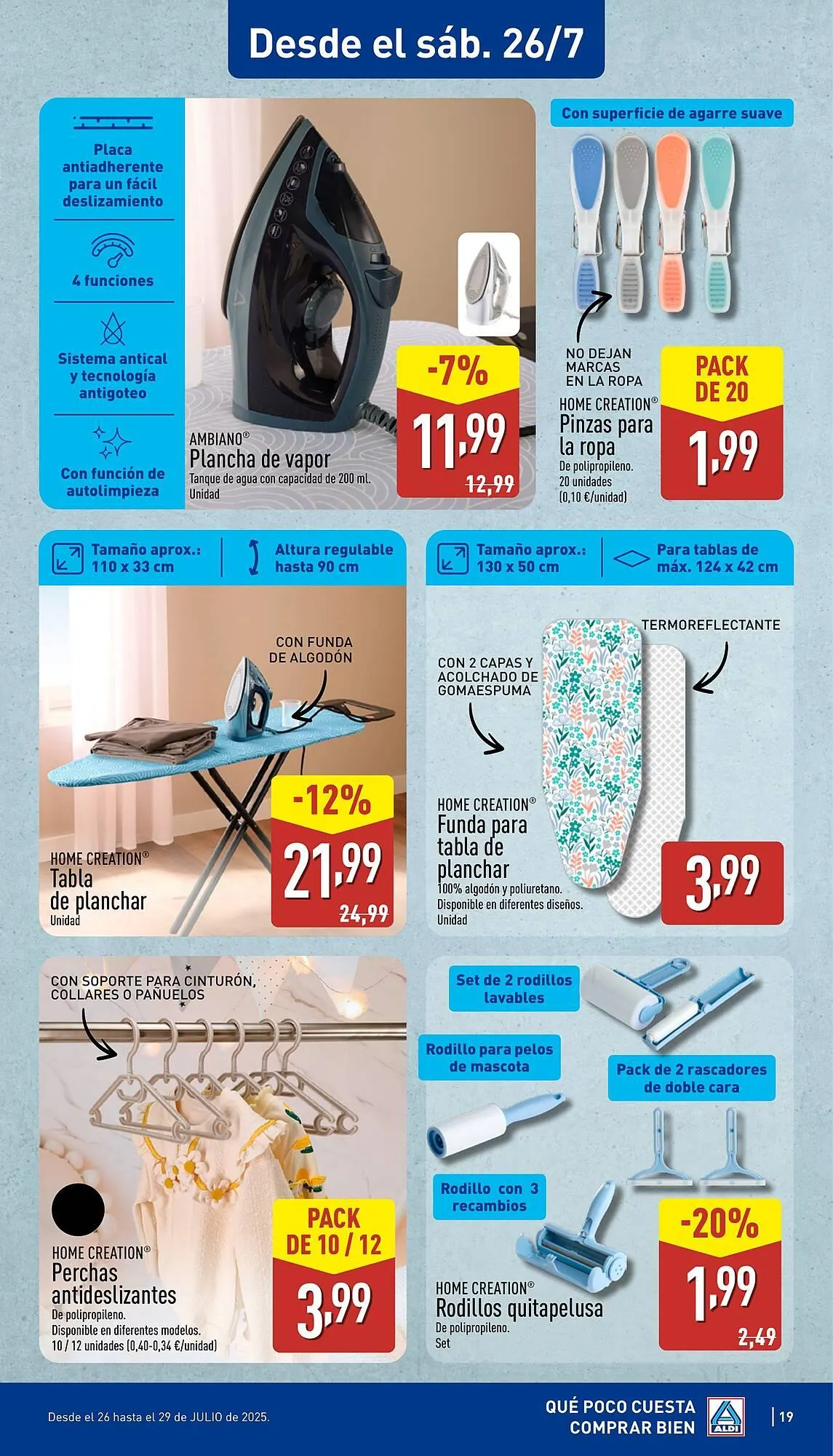 Catálogo de Folleto ALDI 21 de julio al 27 de julio 2025 - Página 19