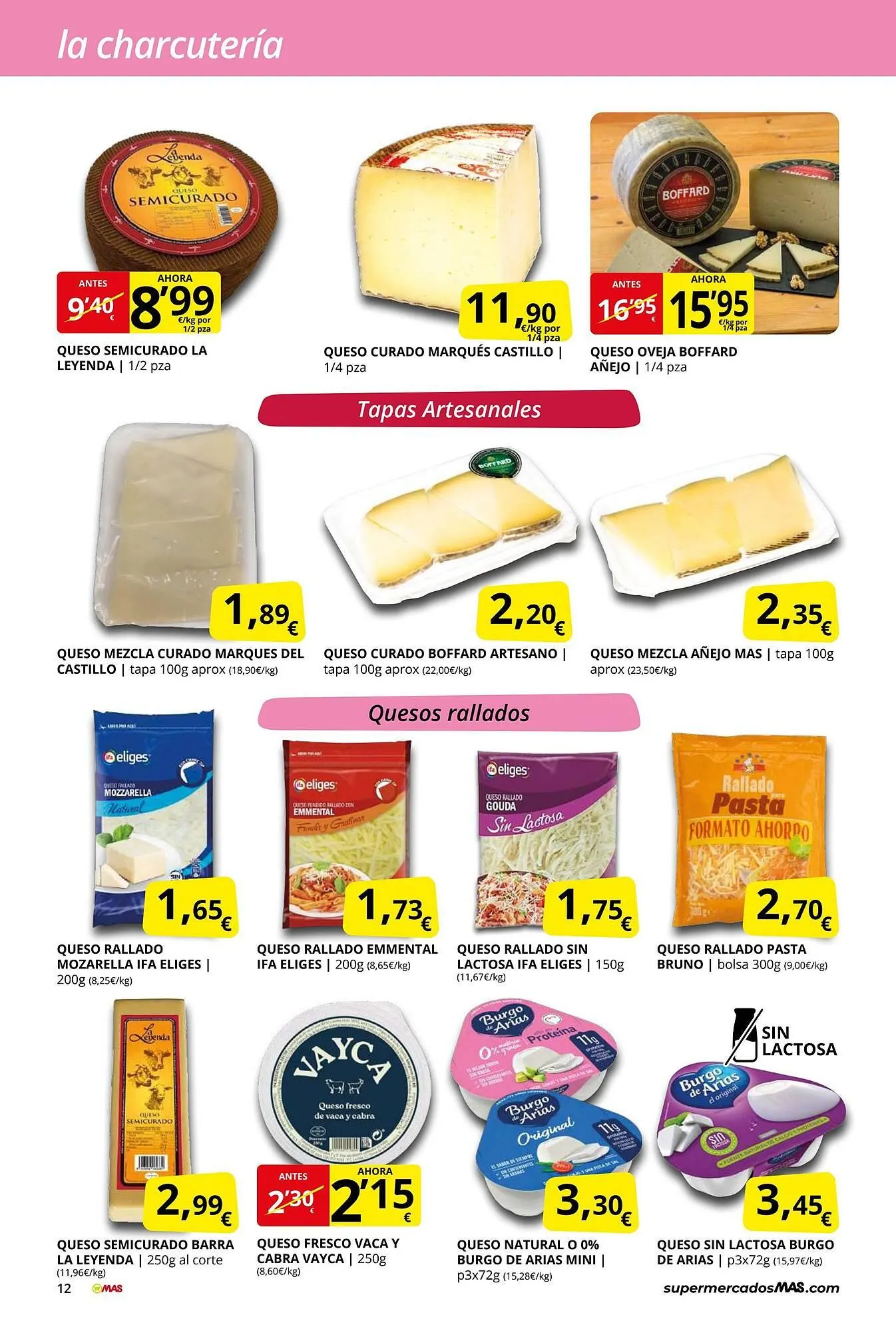 Catálogo de Folleto Supermercados MAS 29 de agosto al 30 de septiembre 2025 - Página 12