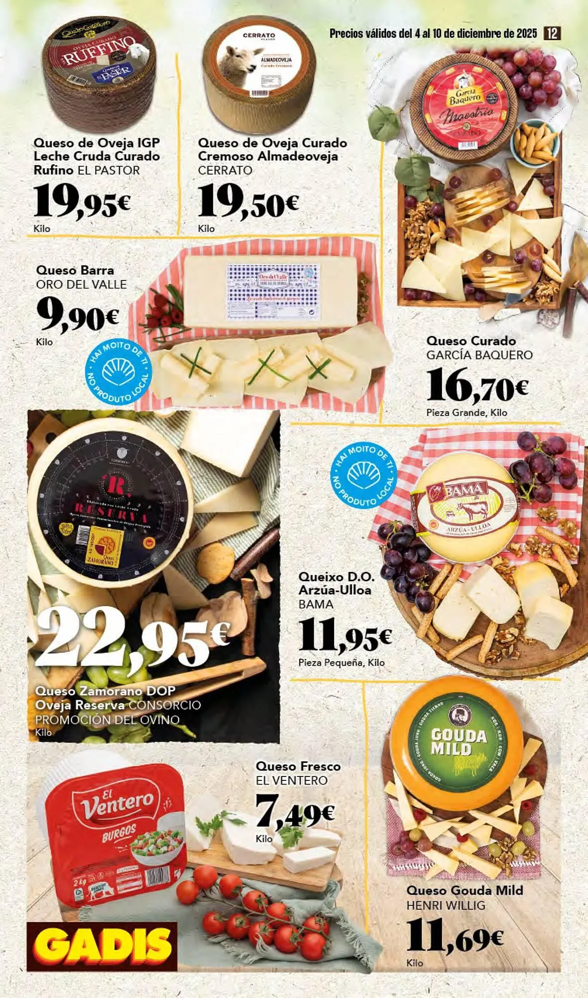 Catálogo de Folleto Gadis 4 de diciembre al 10 de diciembre 2025 - Página 12
