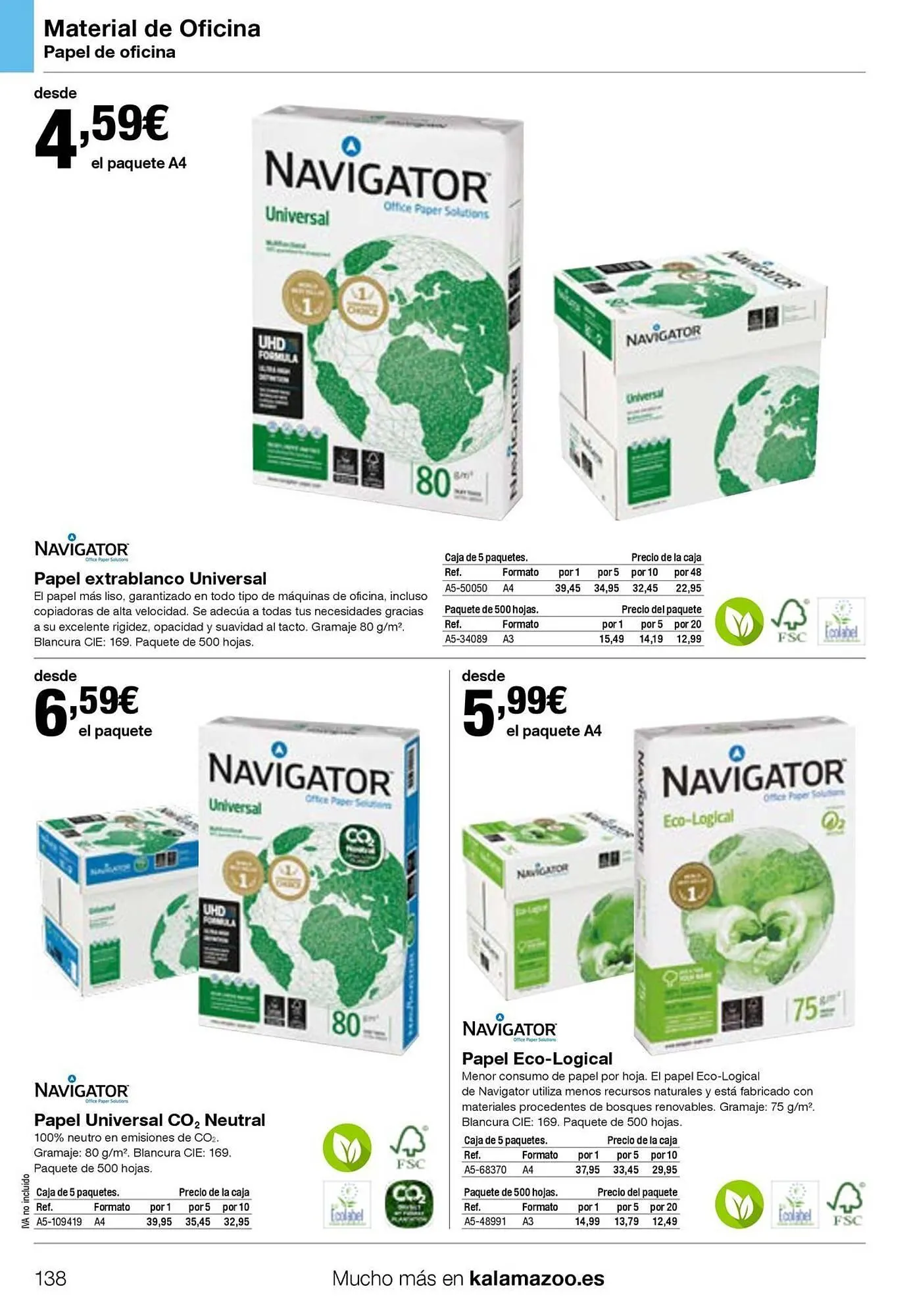 Catálogo de Folleto Staples Kalamazoo 19 de enero al 31 de diciembre 2026 - Página 138