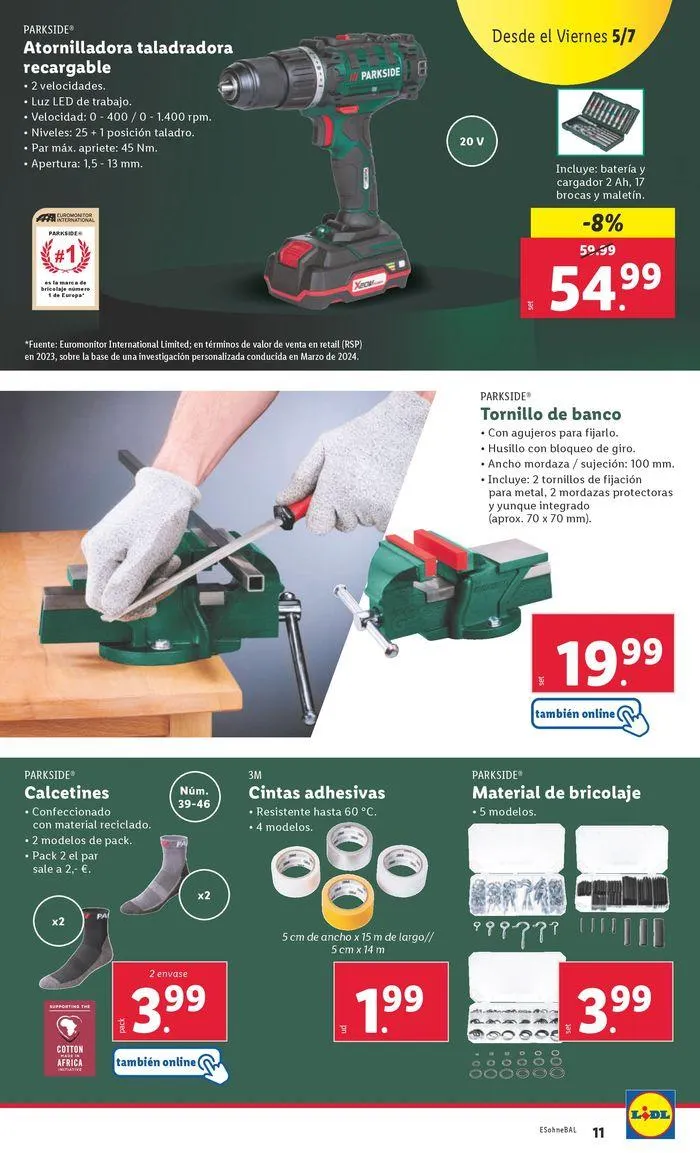 Catálogo de Bazar Lidl 1 de julio al 7 de julio 2024 - Página 15