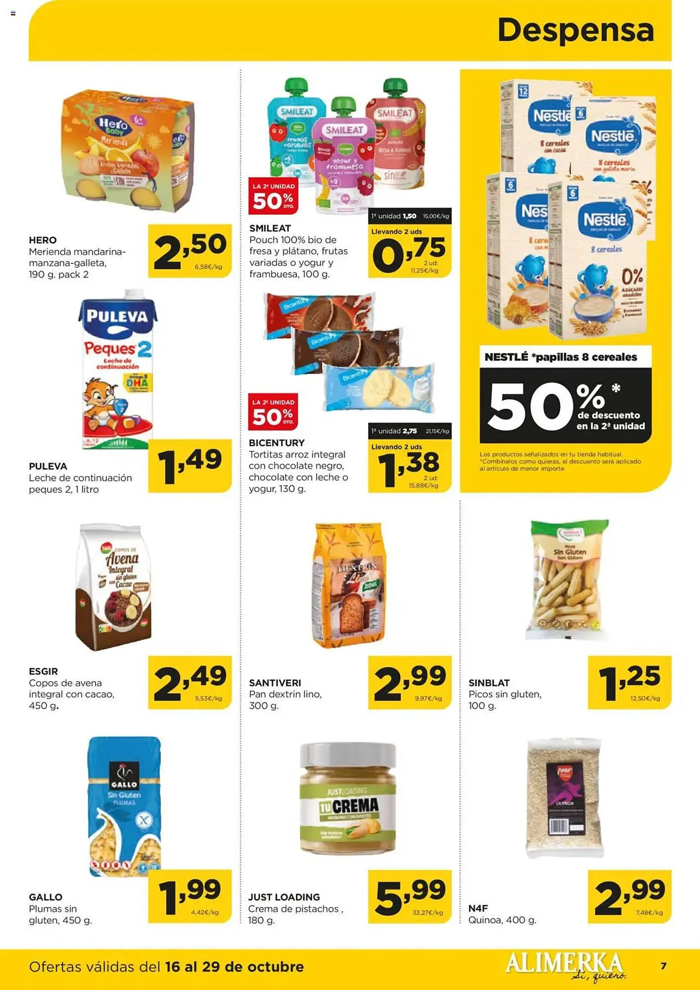 Catálogo de Folleto Alimerka 16 de octubre al 29 de octubre 2025 - Página 7