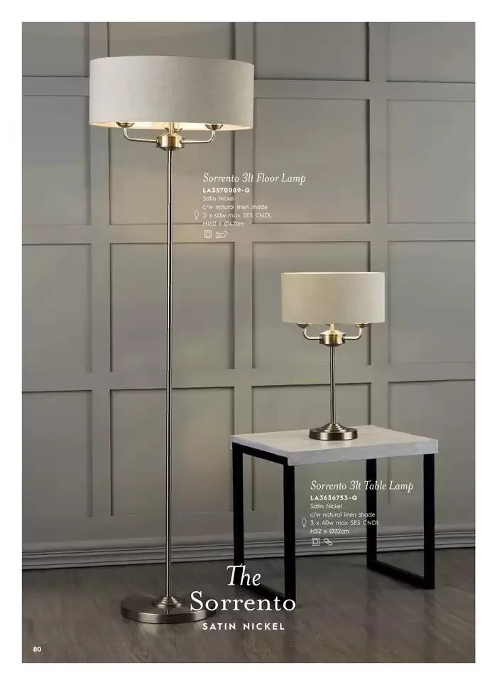 Catálogo de Lighting & Mirror Collection 12 de marzo al 31 de agosto 2025 - Página 82