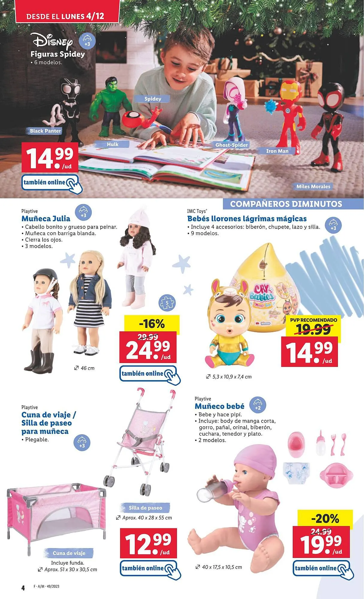 Catálogo de Folleto Lidl 4 de diciembre al 10 de diciembre 2023 - Página 4