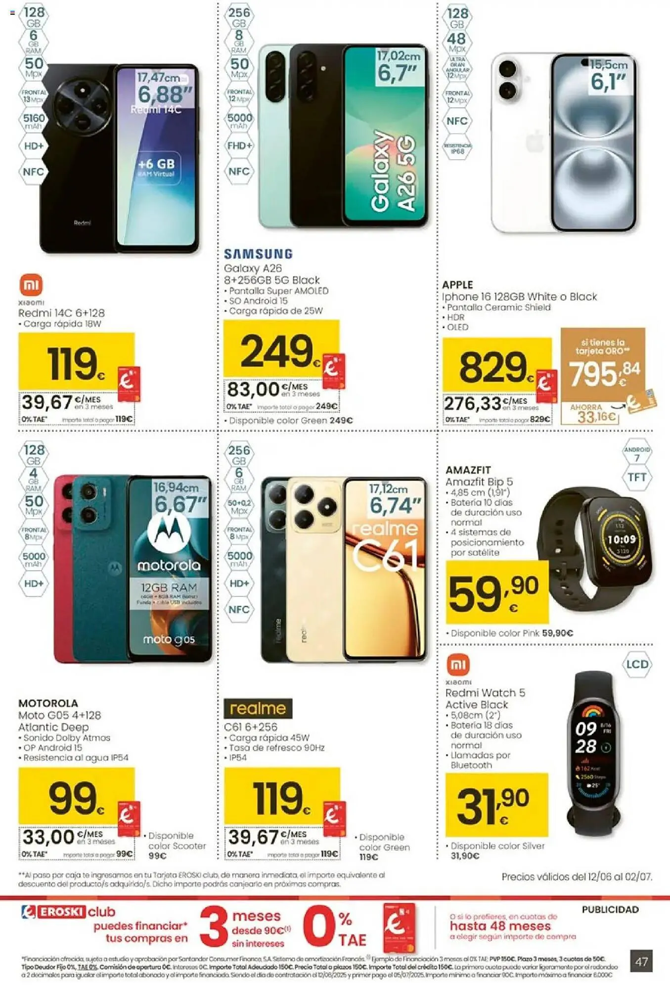 Catálogo de Folleto Eroski 12 de junio al 1 de julio 2025 - Página 47