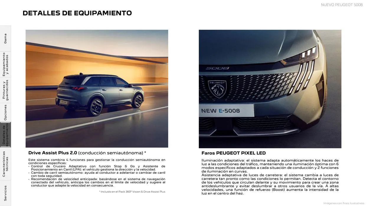 Catálogo de Nuevo Peugeot E-5008 Eléctrico 5 de agosto al 5 de agosto 2025 - Página 18