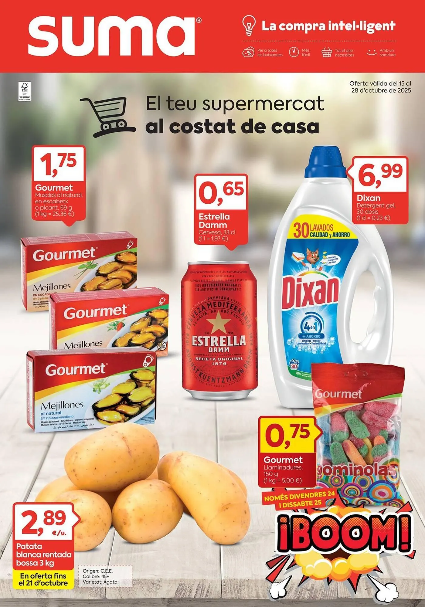 Catálogo de Folleto Suma Supermercados 15 de octubre al 28 de octubre 2025 - Página 1