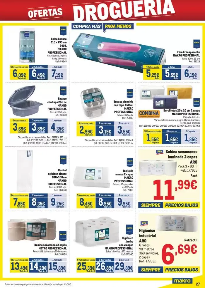 Catálogo de Makro Precios Cataluña 15 de mayo al 1 de junio 2025 - Página 27