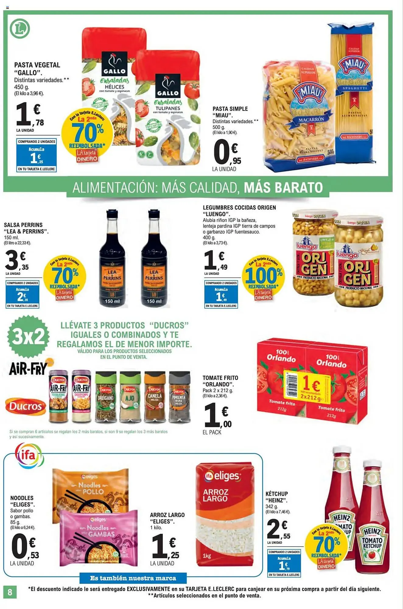Catálogo de Folleto E.Leclerc 4 de junio al 15 de junio 2025 - Página 8