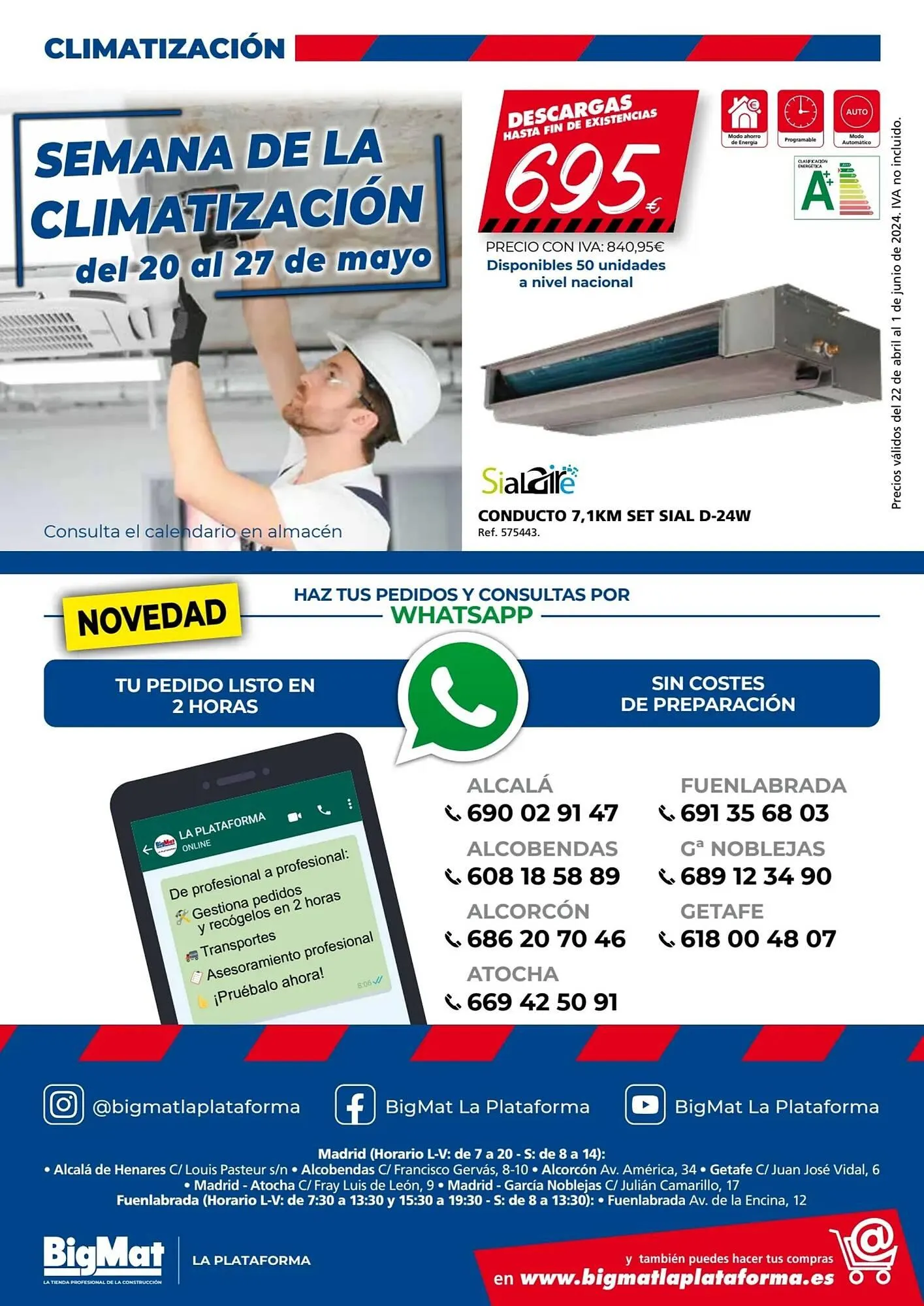 Catálogo de Folleto La Plataforma de la Construcción 22 de abril al 1 de junio 2024 - Página 20