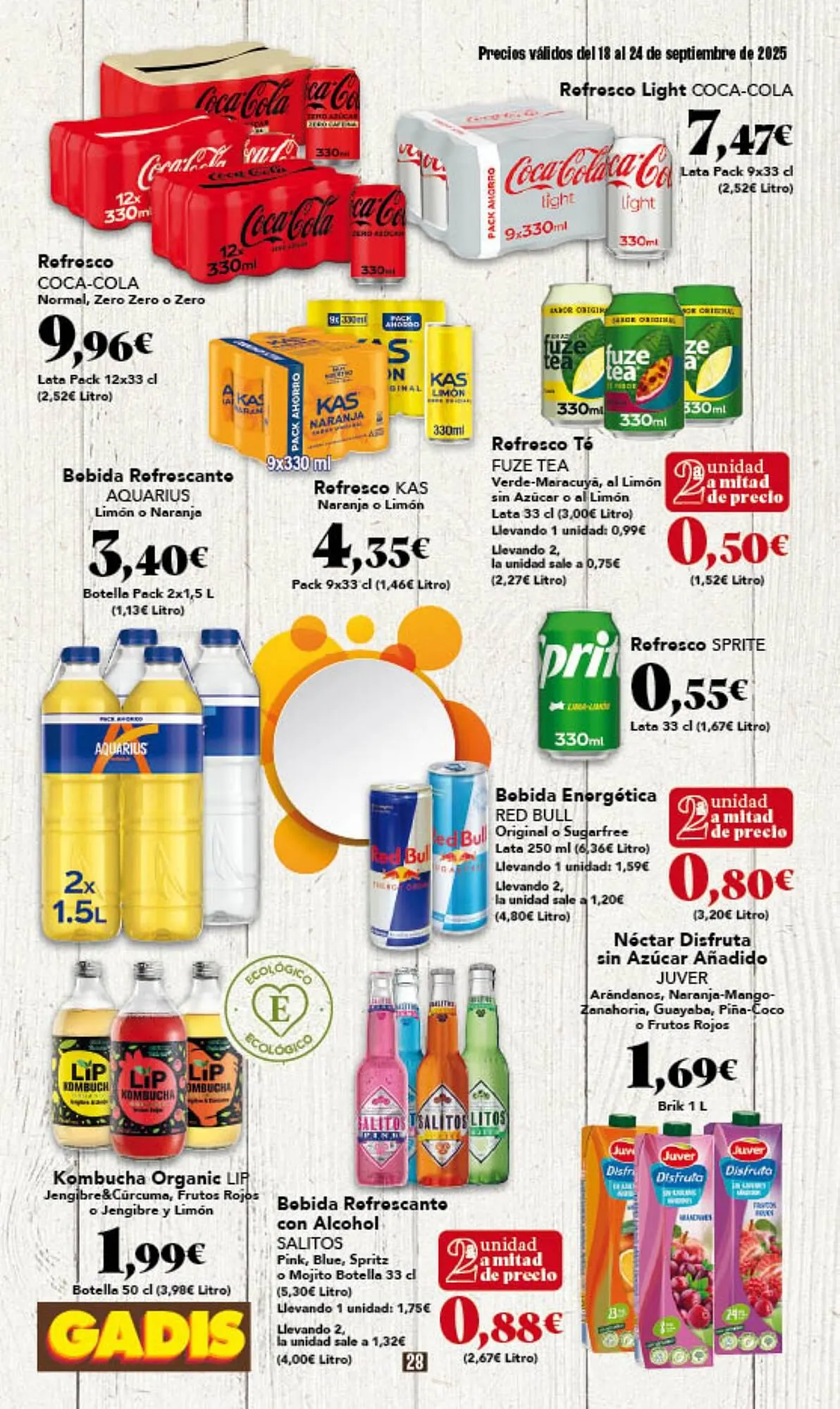 Catálogo de Folleto Gadis 18 de septiembre al 24 de septiembre 2025 - Página 28