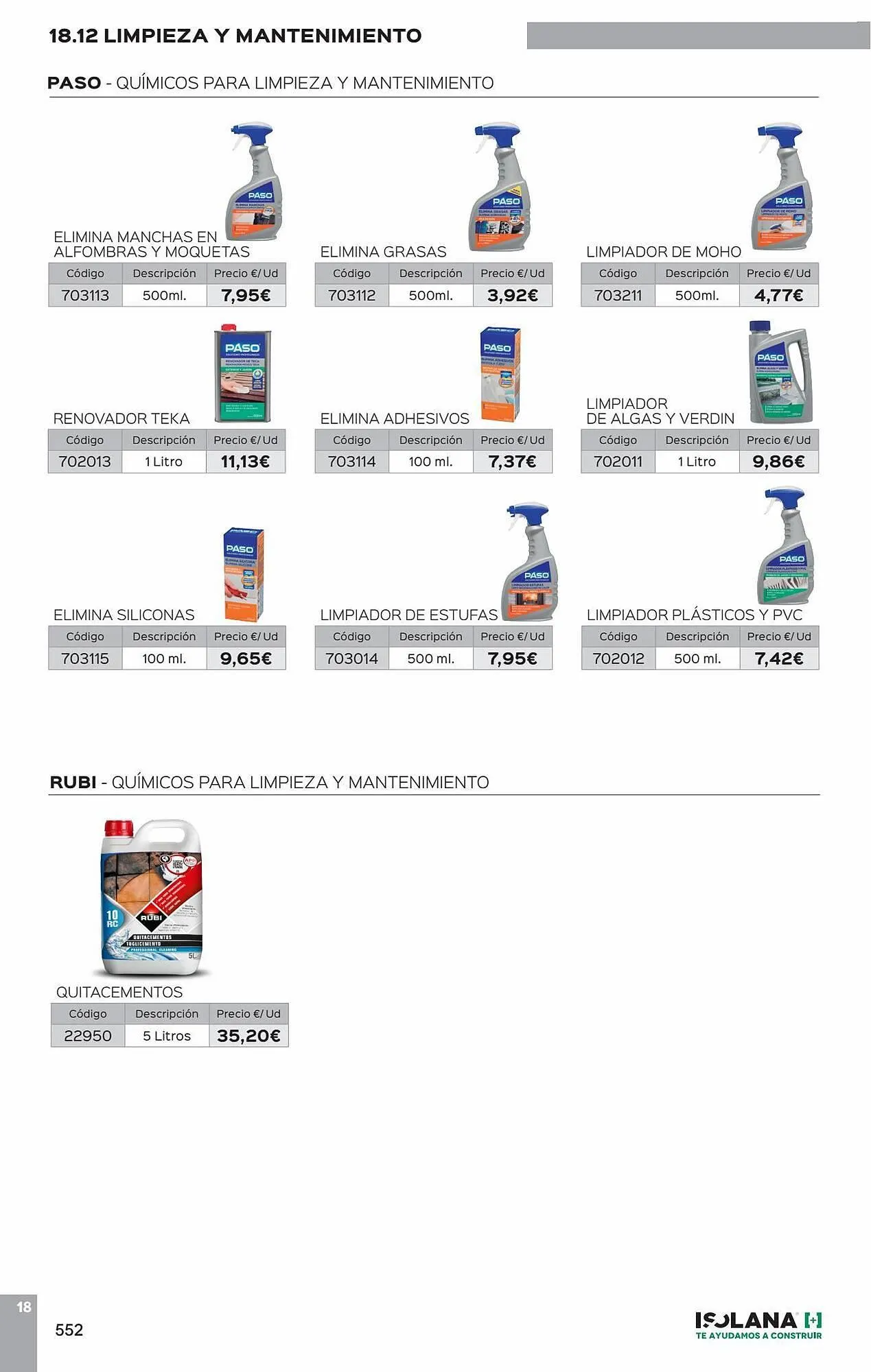 Catálogo de Folleto Isolana 30 de mayo al 31 de diciembre 2023 - Página 37