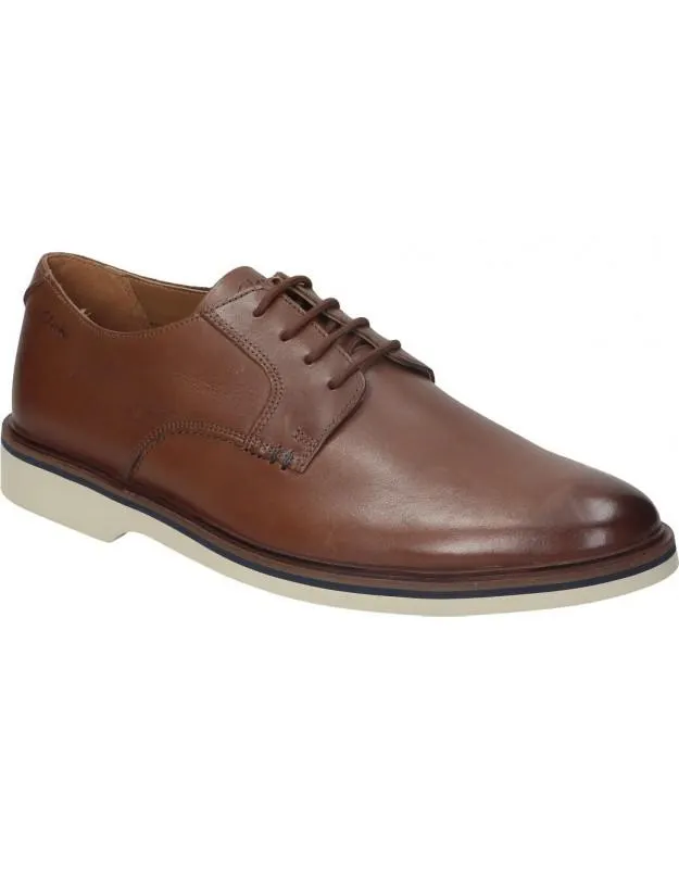 Zapatos para caballero planos clarks 26159562 en marron