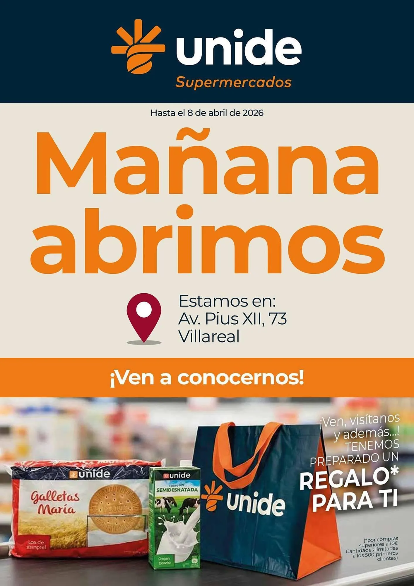 Catálogo de Folleto Unide Supermercados 27 de marzo al 8 de abril 2026 - Página 1