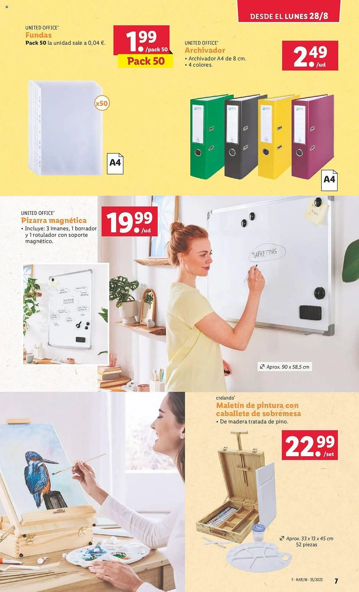 Catálogo de Folleto Lidl 28 de agosto al 3 de septiembre 2023 - Página 33