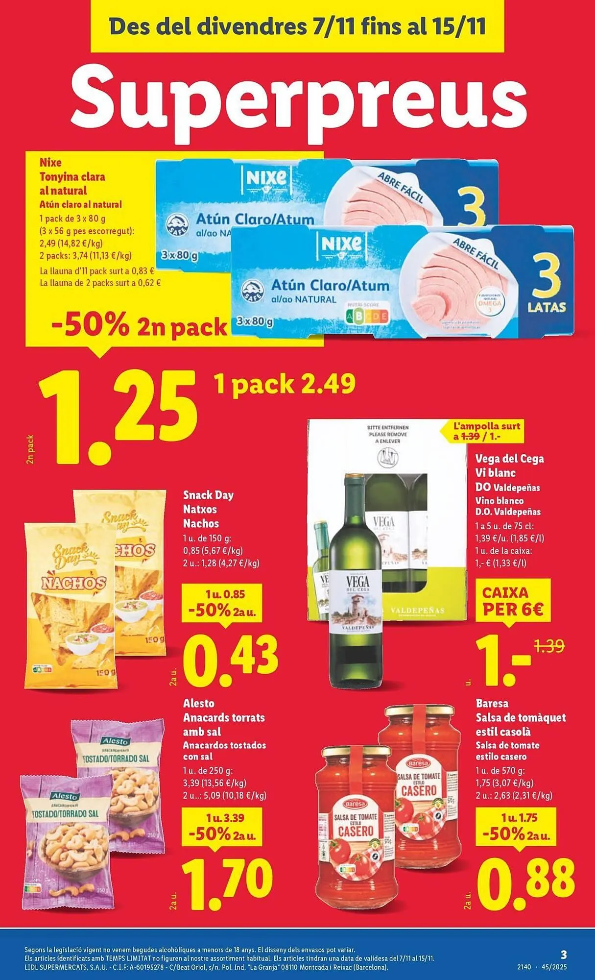 Catálogo de Catálogo Lidl 7 de noviembre al 15 de noviembre 2025 - Página 3